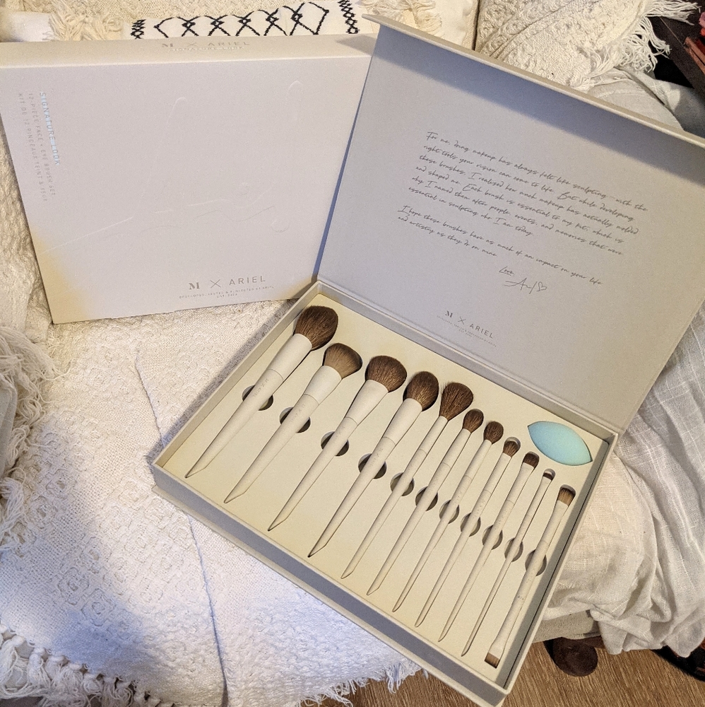 Morphe x Ariel Signature Brushes 12 pc NEW